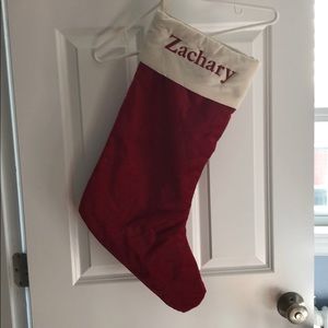 NWT Size Large Red Pottery Barn stocking!!